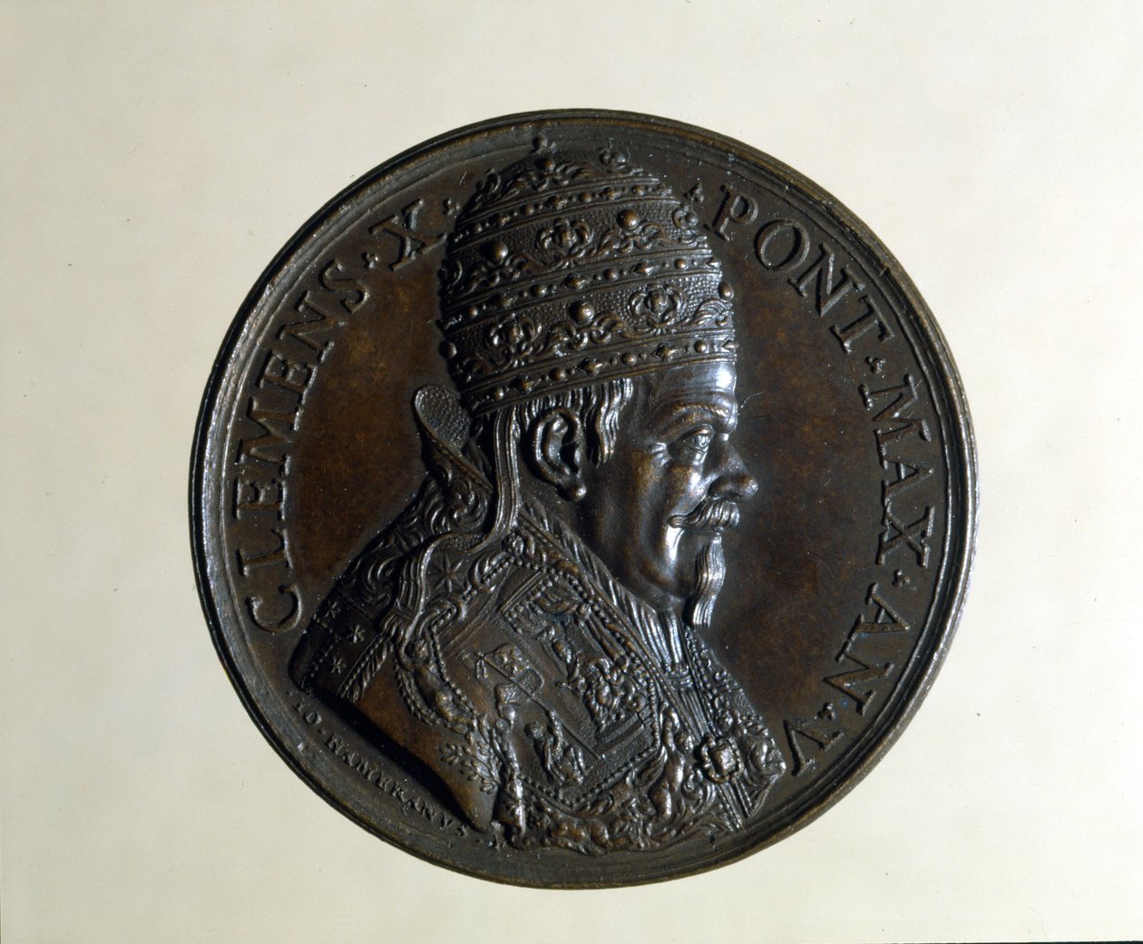 Clément X (1590 - 1676). Médaille en bronze. Milan - Anonymous Anonymous