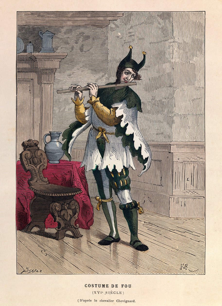 Costume de fou au XVIe siècle - Anonymous Anonymous