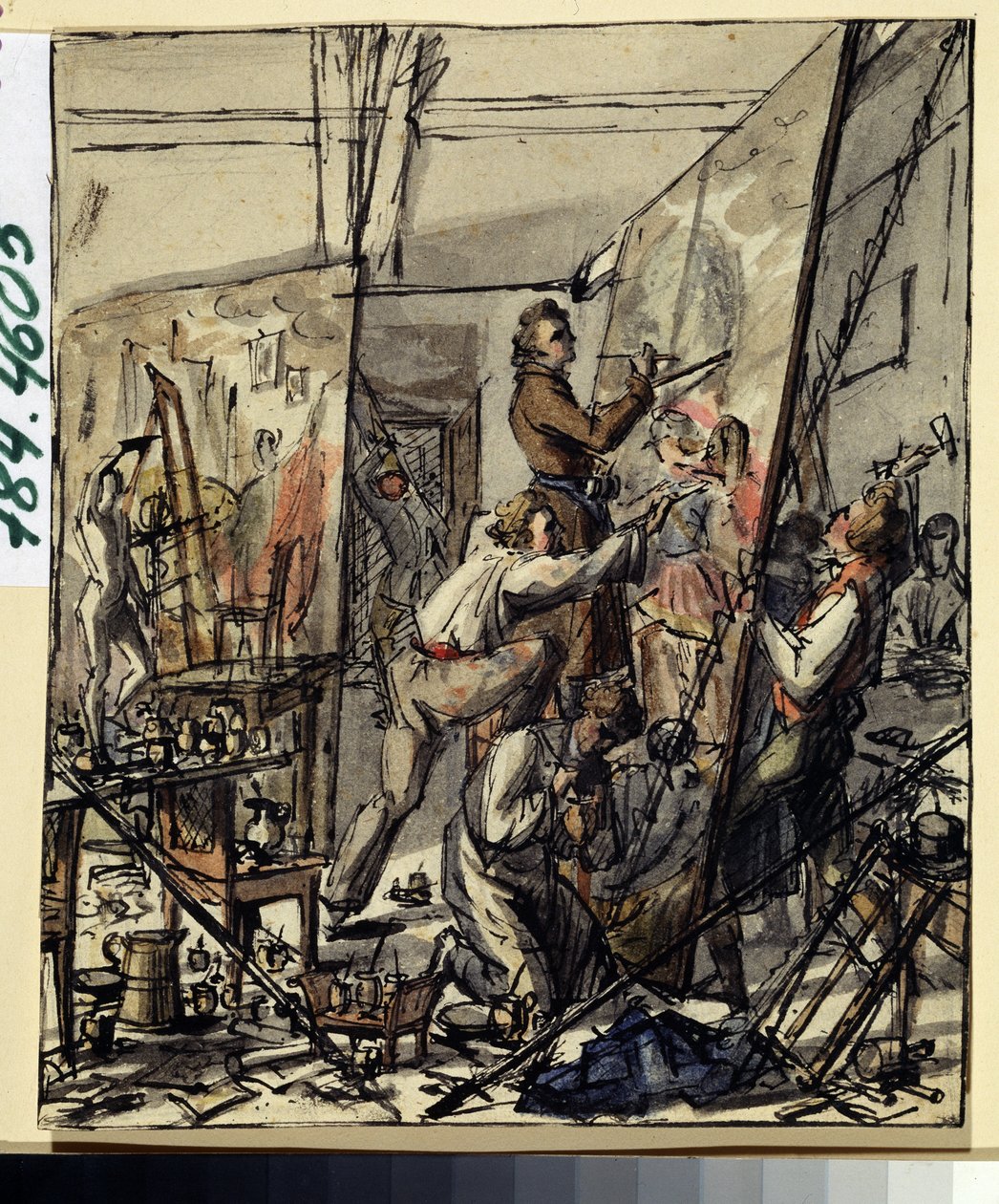 Dans un atelier d