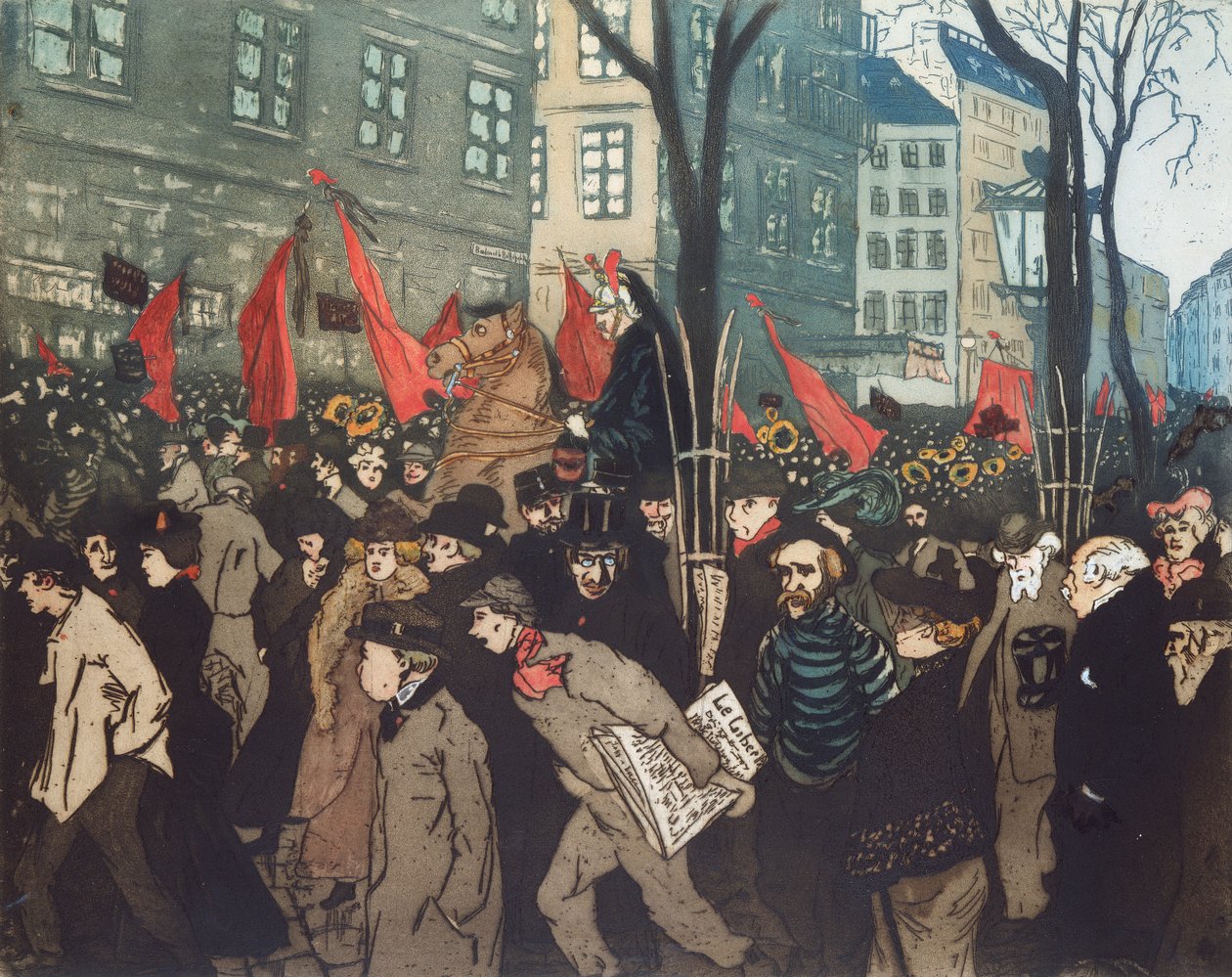Funérailles de Clémence Louise Michel, 22 janvier - Anonymous Anonymous