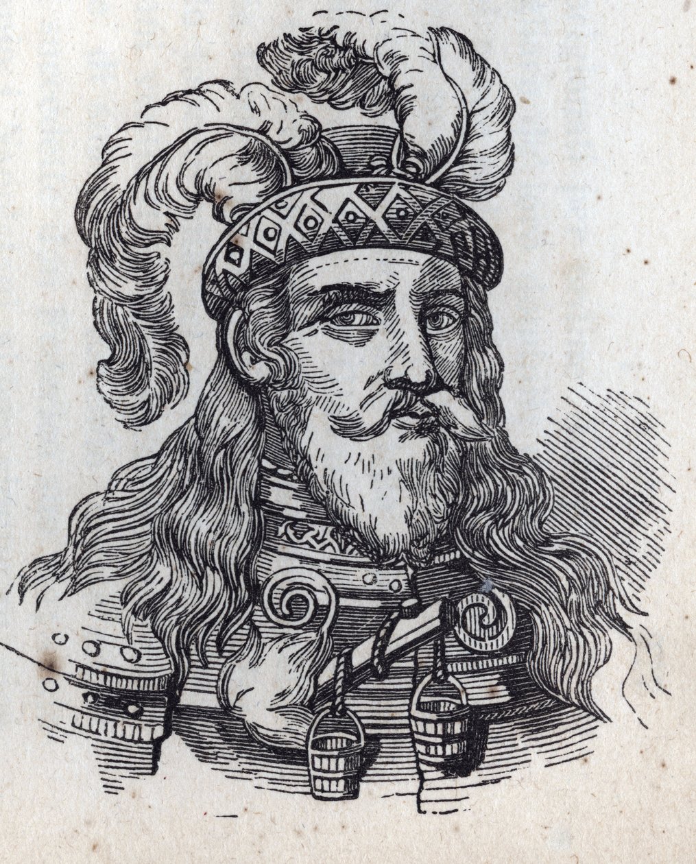 Portrait de Galeazzo II Visconti - Anonymous Anonymous