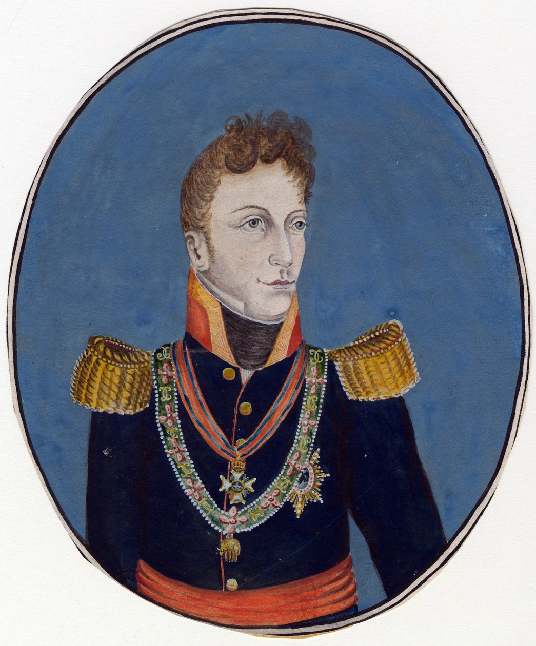 Gebhard Leberecht von Blücher, prince de Wahlstatt et général prussien - Anonymous Anonymous