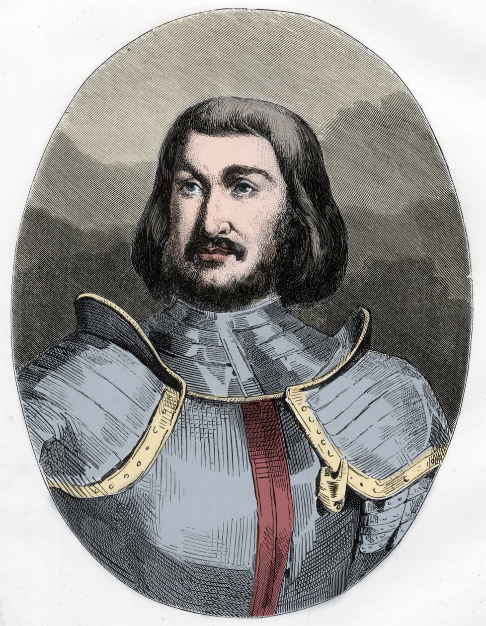 Gilles de Laval, seigneur de Rais (1404-1440) - Portrait de Gilles de Rais (Retz ou Rays) (1404-1440), compagnon d