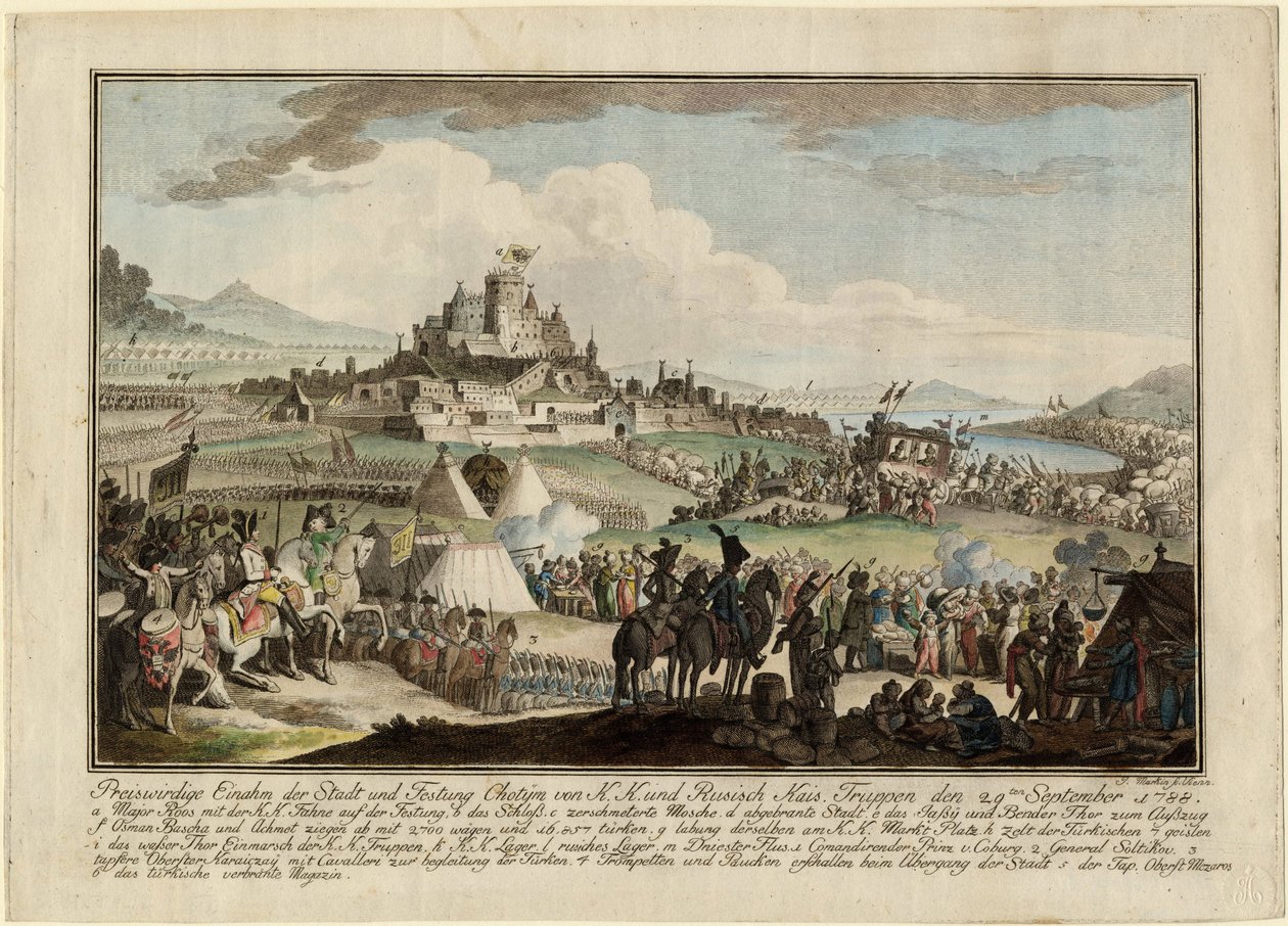 Guerre russo-turque de 1787-1792 - La prise de Khotyn par l