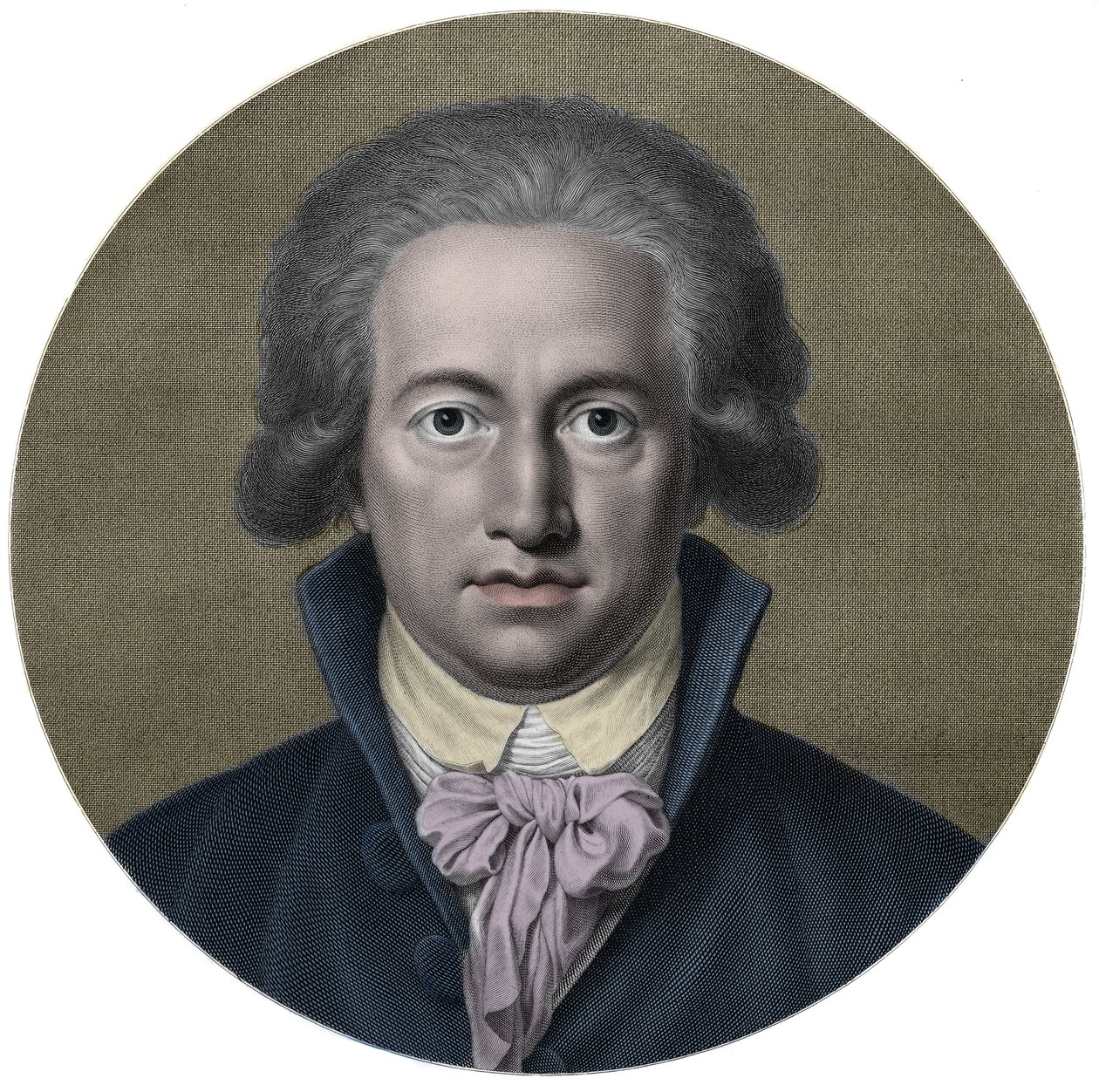 Johann Wolfgang von Goethe (1749-1832). Écrivain allemand. Gravure du 19ème siècle - Portrait de Johann Wolfgang Goethe - Anonymous Anonymous