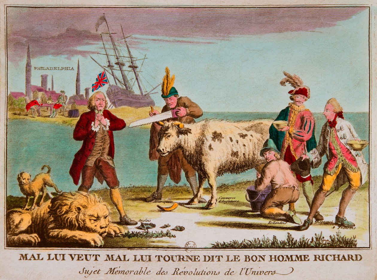 Le mal veut lui faire du tort, dit le bon homme Richard. Sujet mémorable des révolutions de l