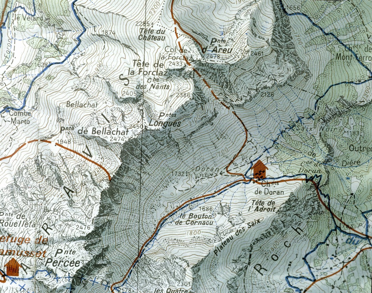 Carte de la Grande Randonnée - Anonymous Anonymous