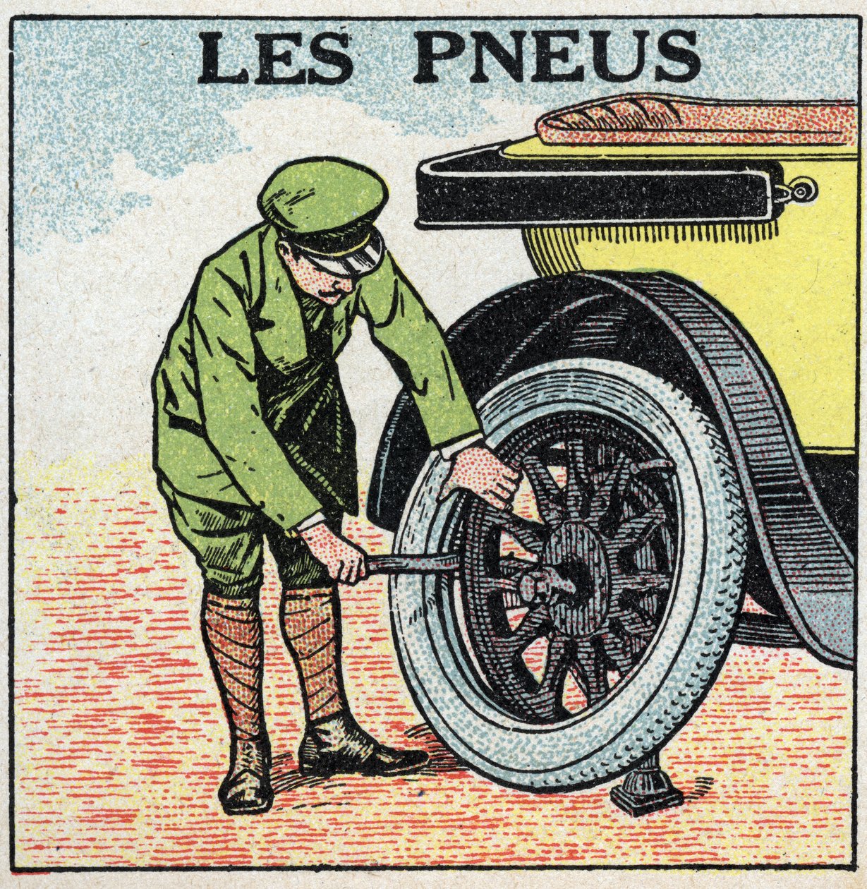Traction mécanique : les pneus d