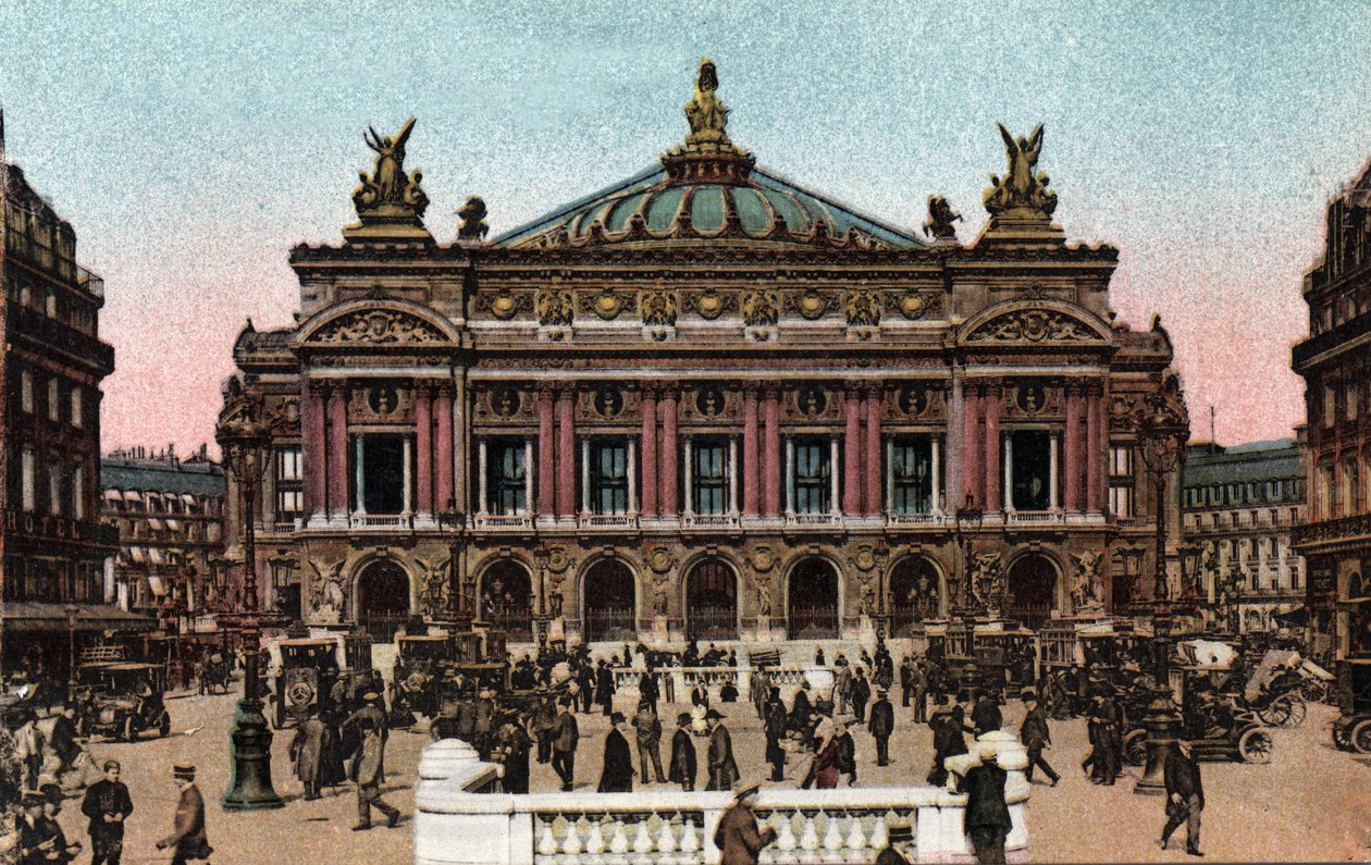 Paris : vue de la façade de l