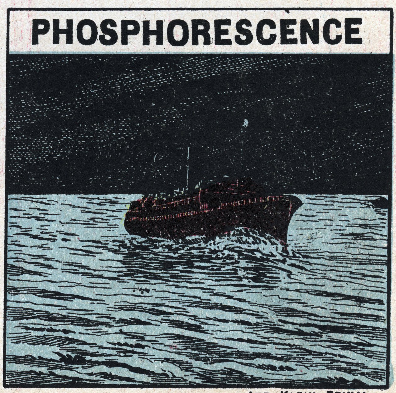 Phosphorescence : le sillage d
