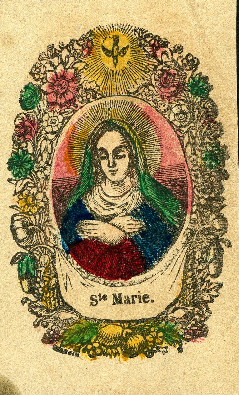 Image pieuse : La Vierge Marie - Anonymous Anonymous