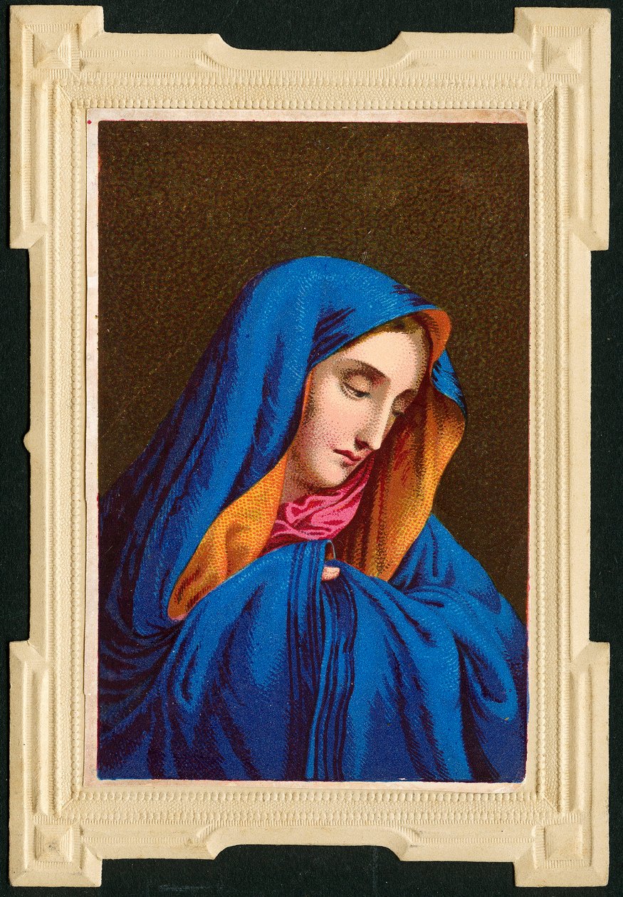 Image pieuse : Vierge Marie - Anonymous Anonymous