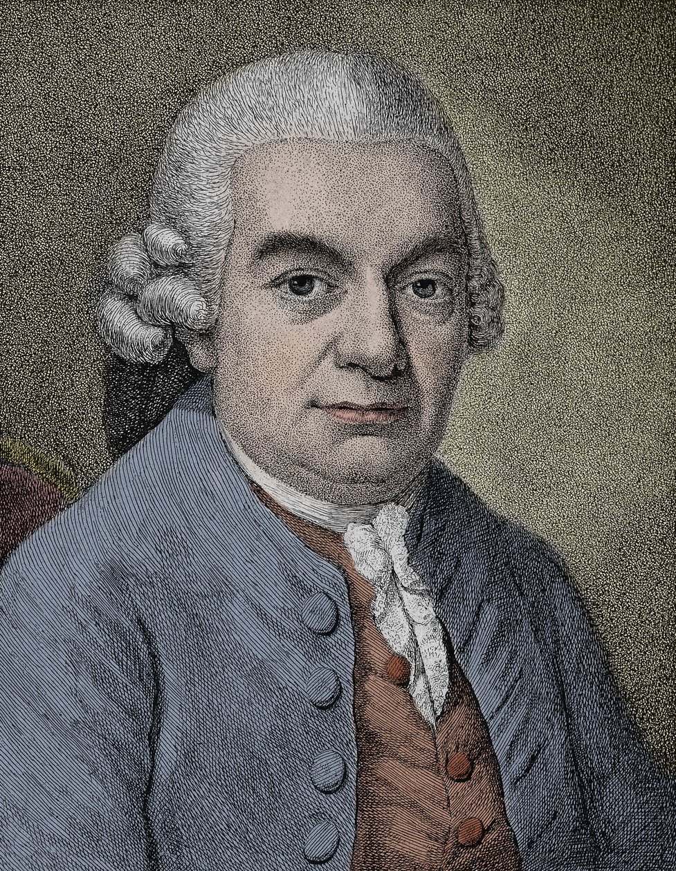 Portrait de Carl Philipp Emanuel Bach (1714 - 1788), compositeur allemand - Anonymous Anonymous