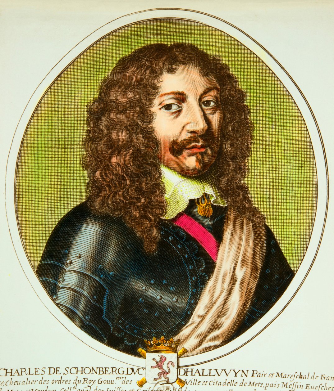 Portrait de Charles de Schomberg (1601-1656) duc d