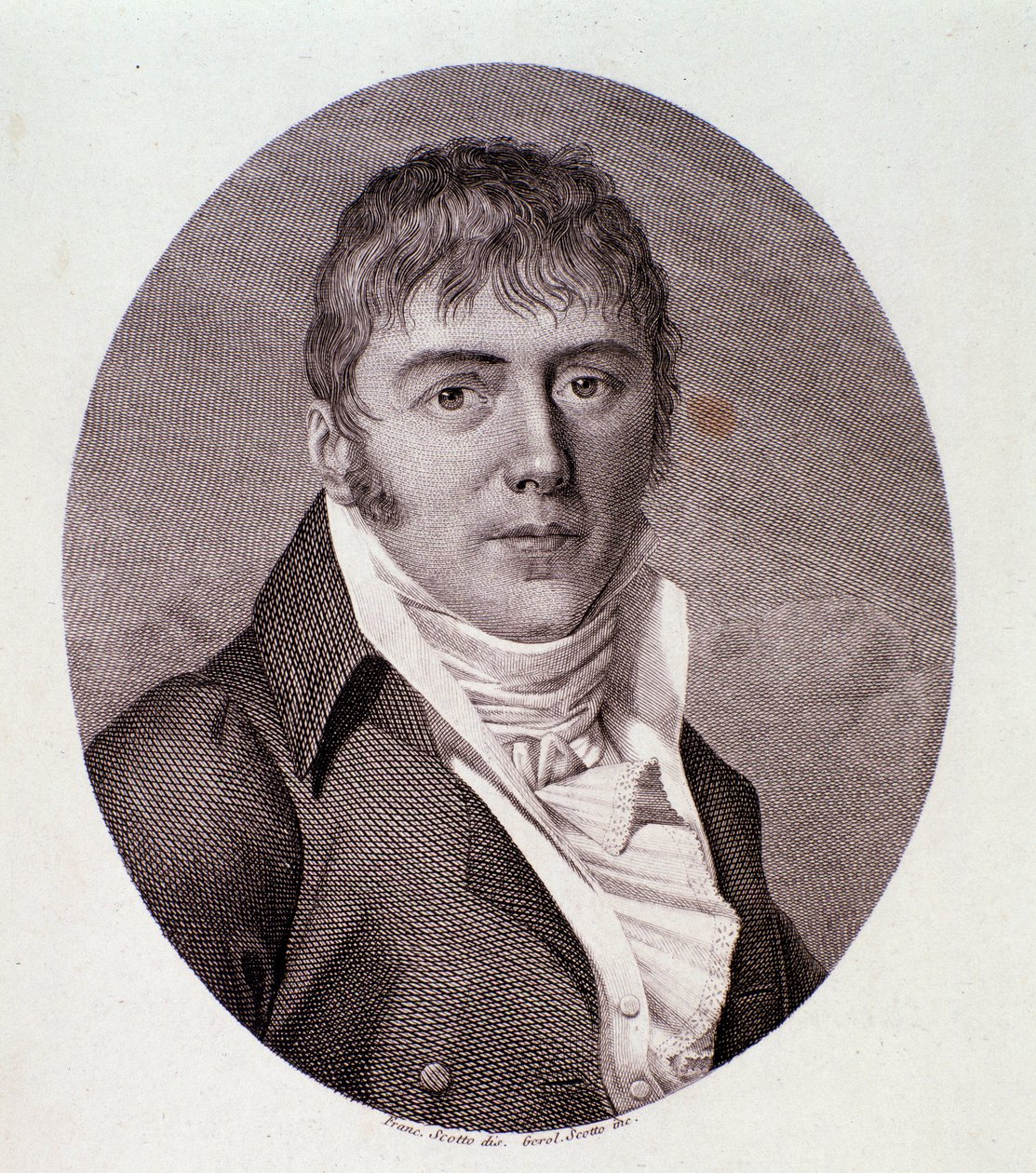 Portrait de Giovanni Simone Mayr (Johann Simon) (lithographie) - Anonymous Anonymous