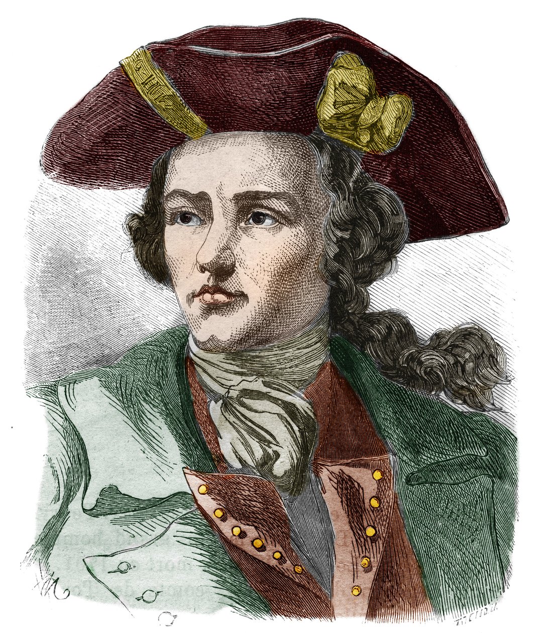 Portrait de Jacques Cassard, marin français - Anonymous Anonymous