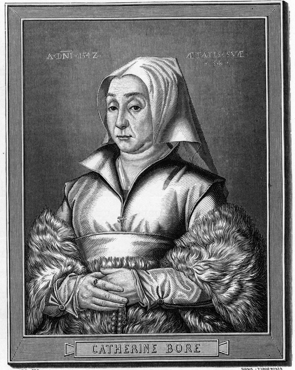 Portrait de Katharina von Bora - Anonymous Anonymous