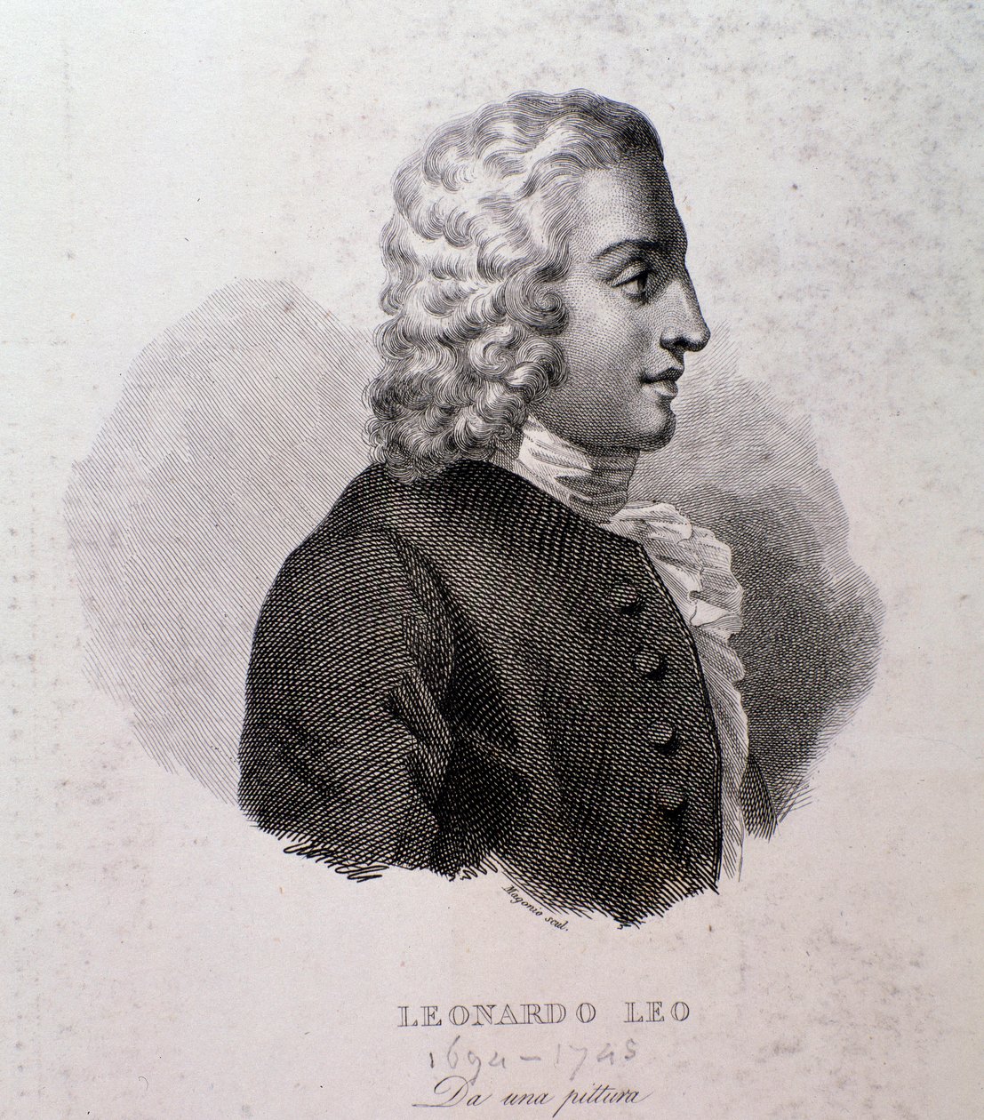 Portrait de Léo Léonard (gravure) - Anonymous Anonymous