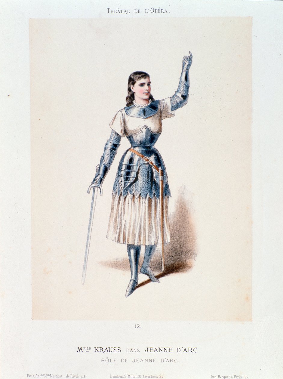 Portrait de Mlle Krauss, dans l