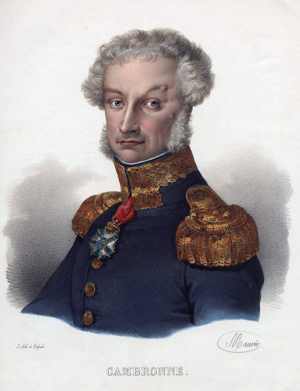 Portrait de Pierre Cambronne - Anonymous Anonymous