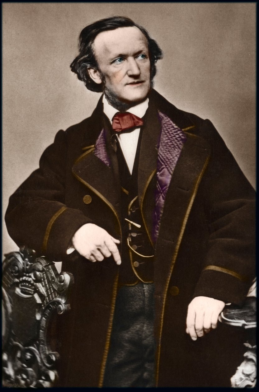 Portrait du compositeur Richard Wagner (1813-1883) - Portrait de Richard Wagner (1813-1883), compositeur allemand. - Anonymous Anonymous