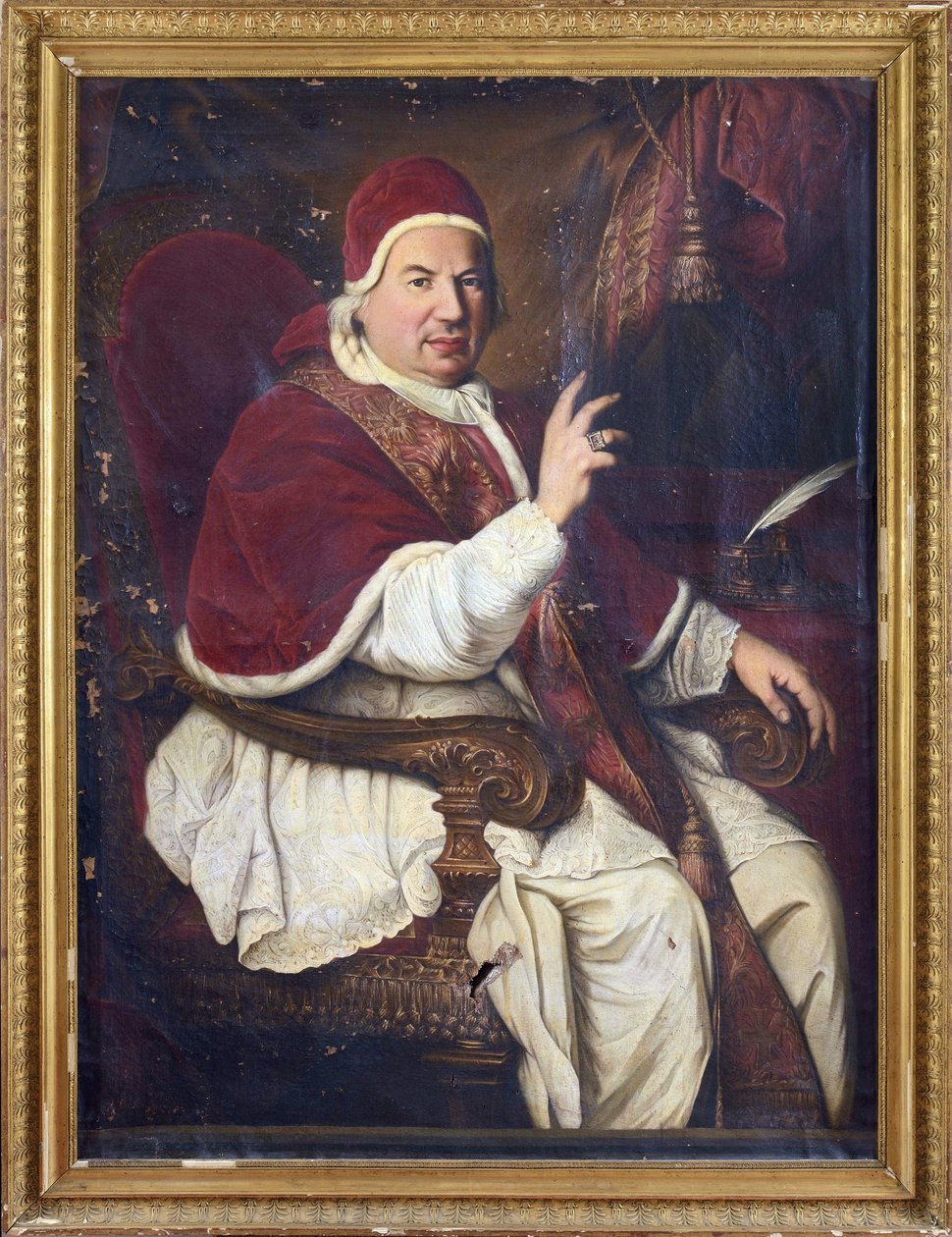Portrait du Pape Benoît XIV (1675-1758) - Anonymous Anonymous