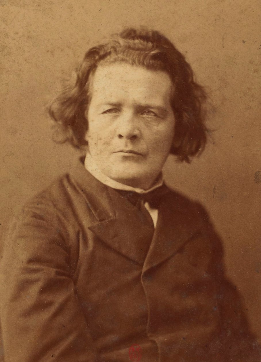 Portrait du compositeur Anton Rubinstein (1829-1894), Anonyme. Photo albuminée. Collection privée - Anonymous Anonymous