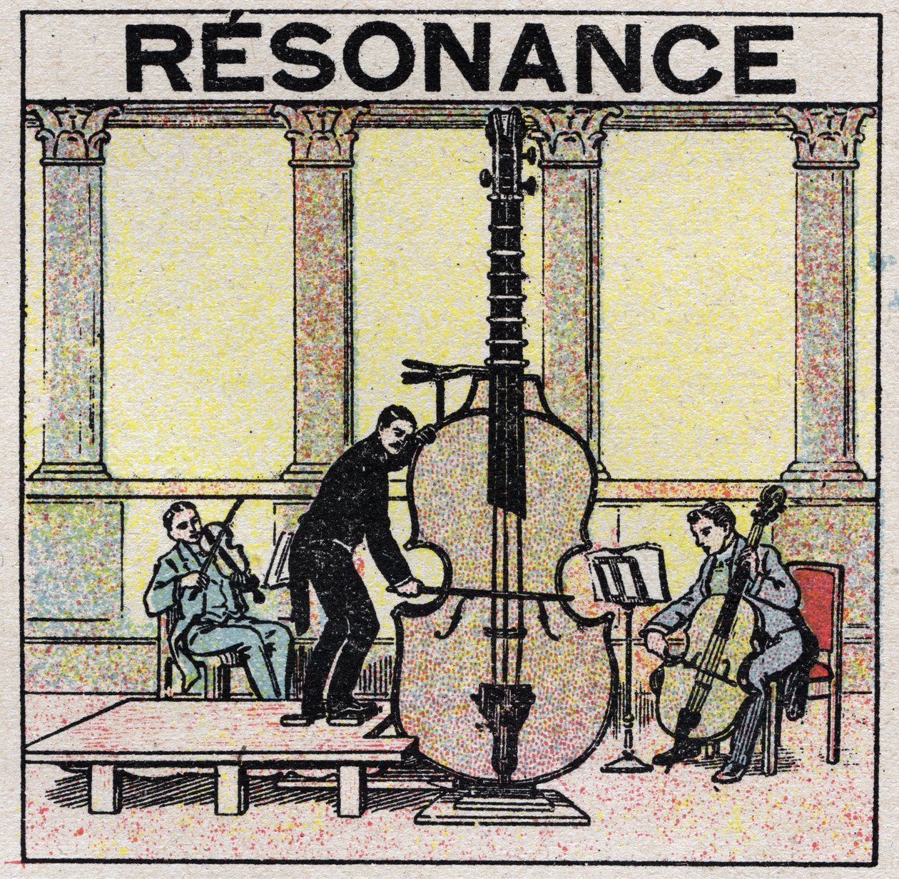 Énergie sonore : résonance utilisée dans l
