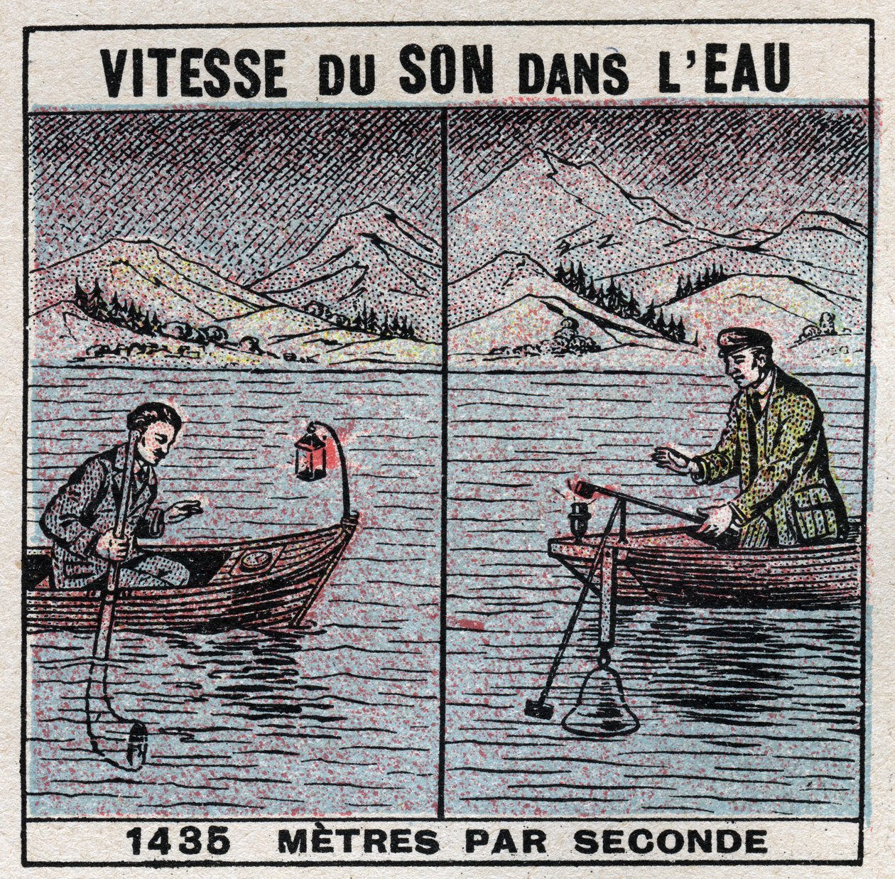 Énergie sonore : vitesse du son dans l