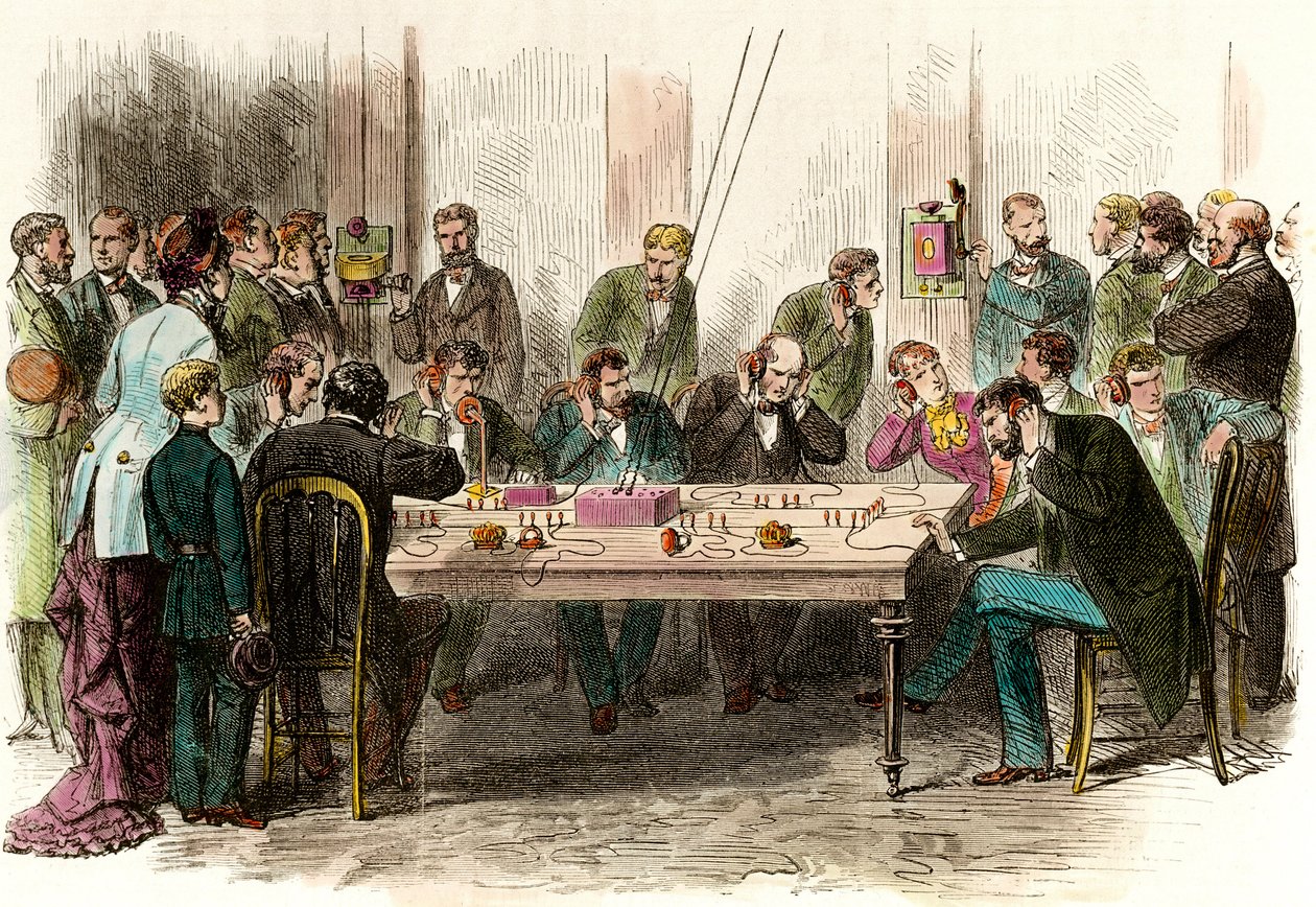 Expérience de téléphonie dans la salle d