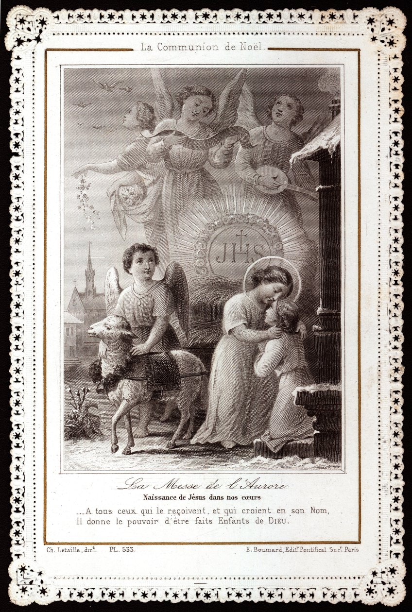 La communion de Noël. La messe de l
