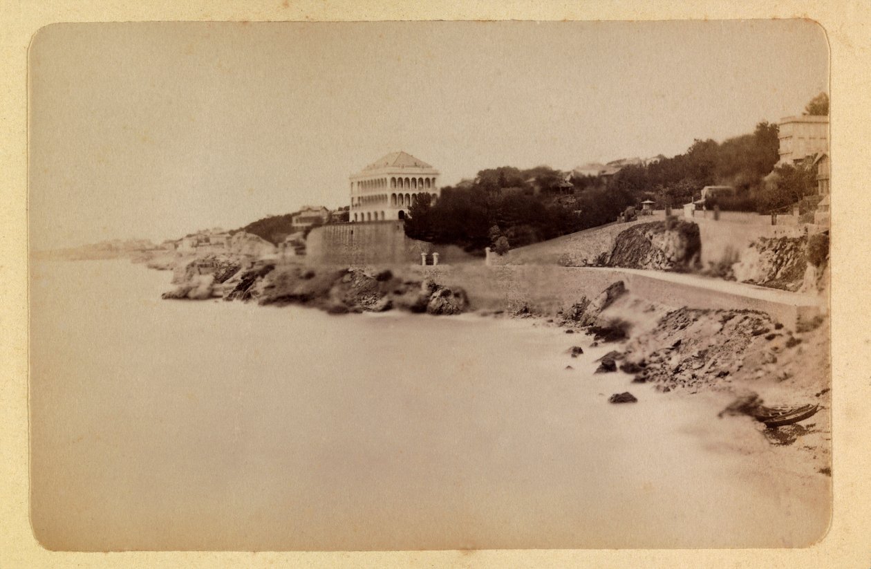 La ville de Marseille et ses environs vers 1885-1890 : La route de la Corniche - Anonymous Anonymous