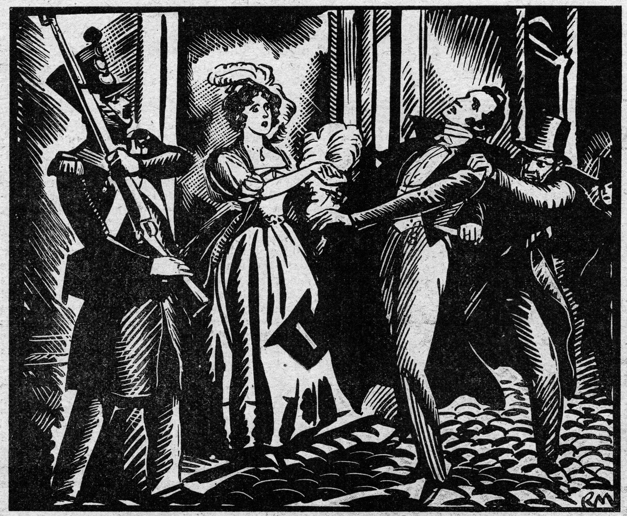 La mort du duc de Berry (1778-1820) le 13/02/1820 à l