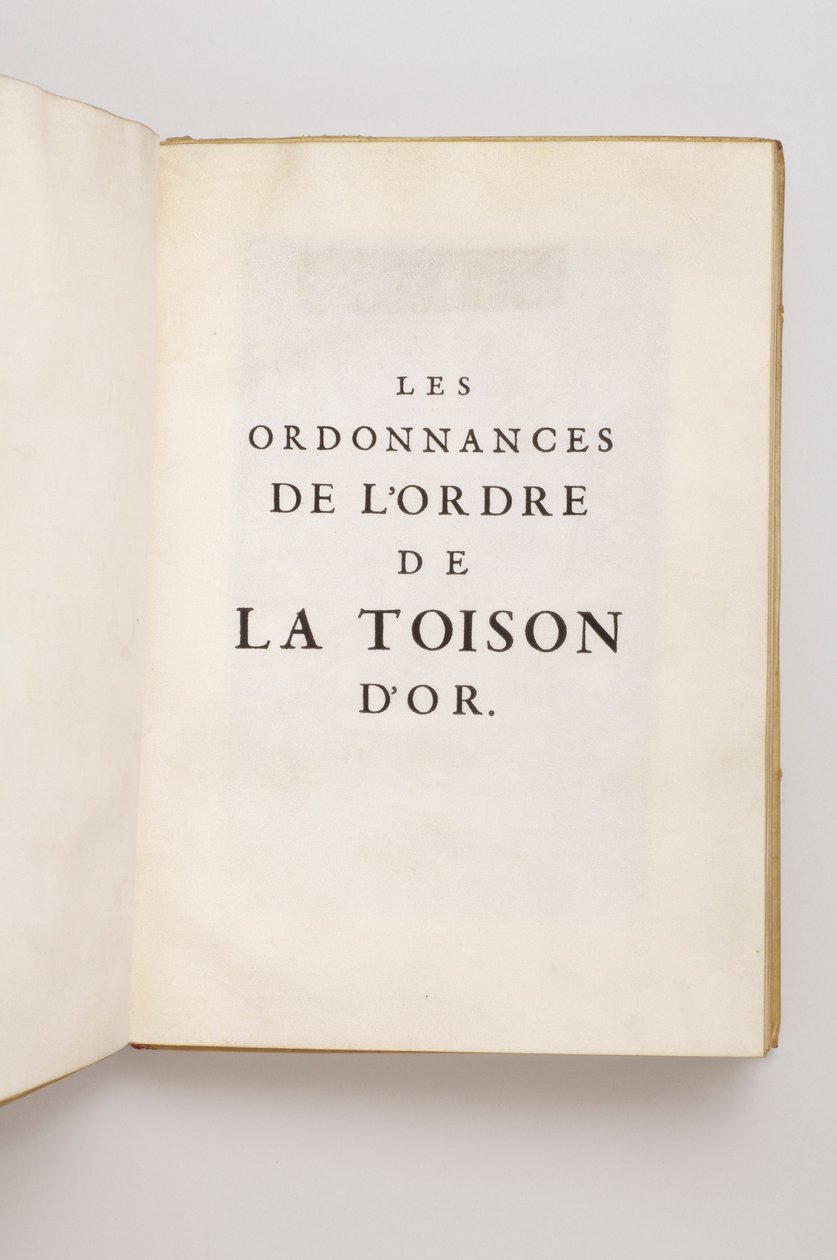 Les ordonnances de l