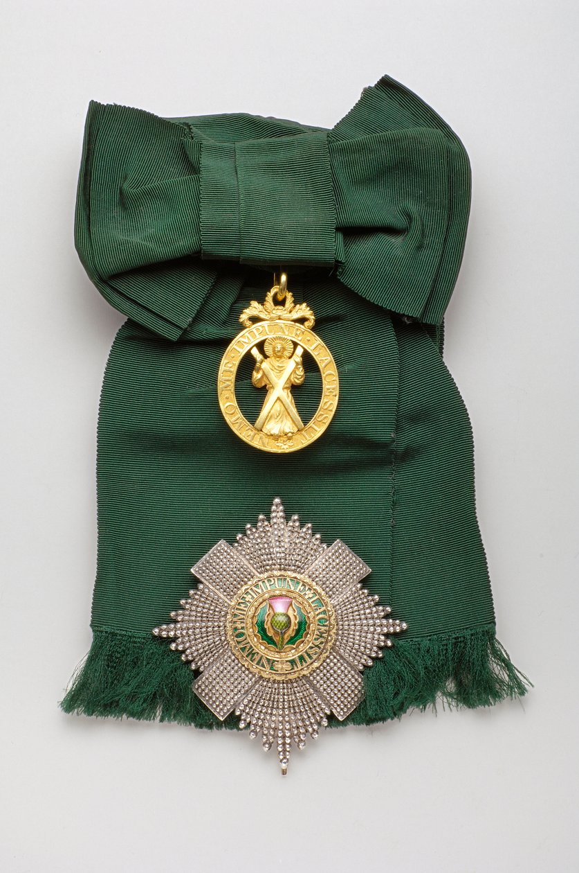 Ordre du Chardon - Insigne, modèle prescrit, fabriqué par John James Eddington (Londres) - Anonymous Anonymous