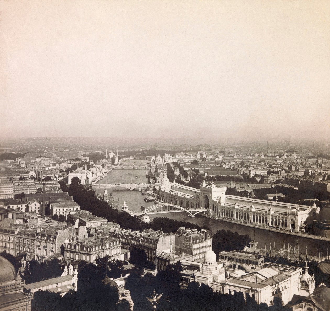Exposition Universelle de 1900 à Paris : Vue panoramique - collection privée - Anonymous Anonymous