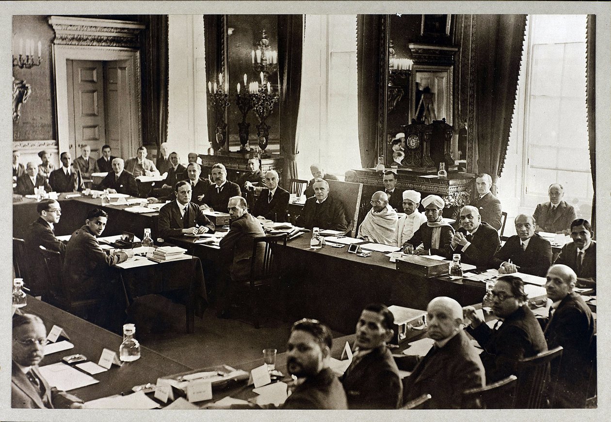 Deuxième conférence de la Table ronde - Mahatma Gandhi - Anonymous Anonymous