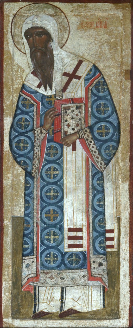 Saint Métropolite Alexis de Moscou, 16e siècle - Anonymous Russian icon painter