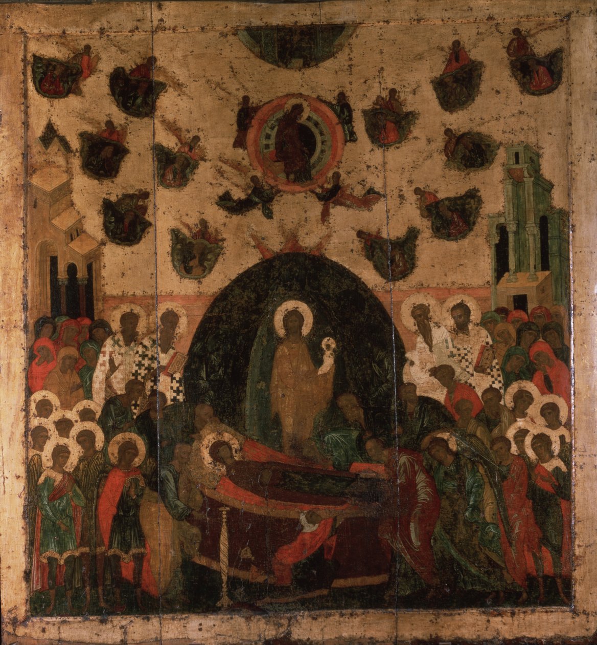 La Dormition de la Vierge, vers 1479 - Anonymous Russian icon painter