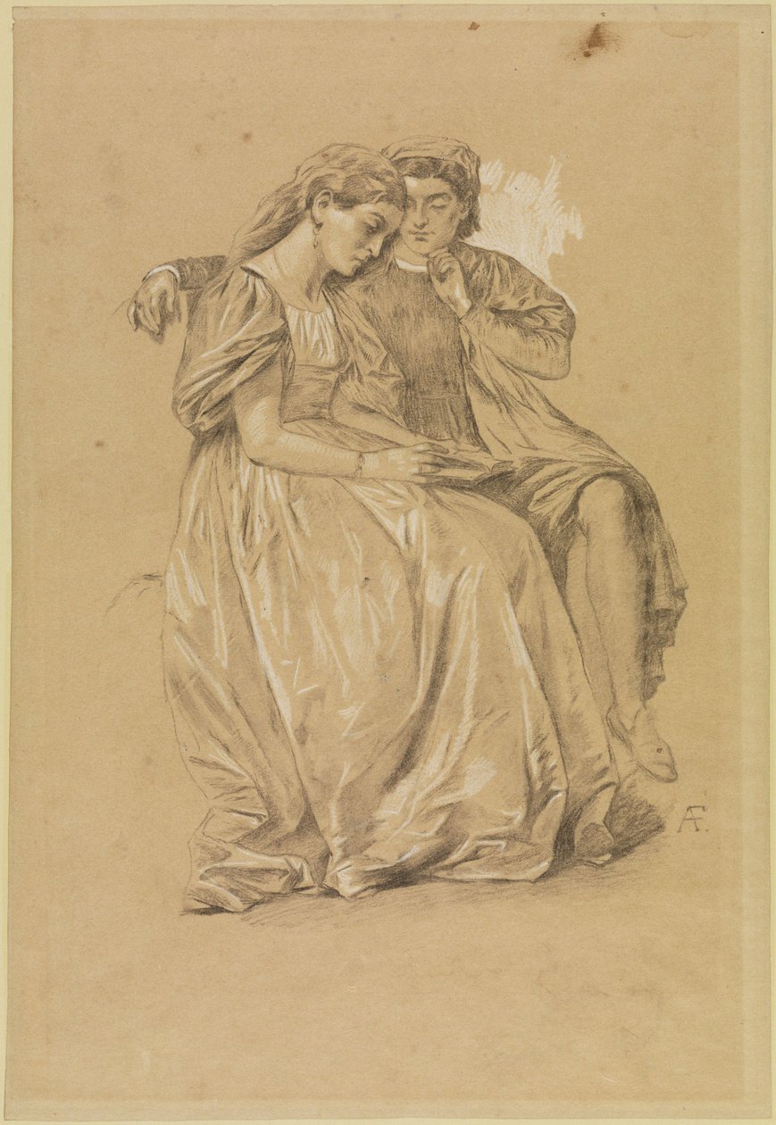 Paolo et Francesca (copie) - Anselm Feuerbach