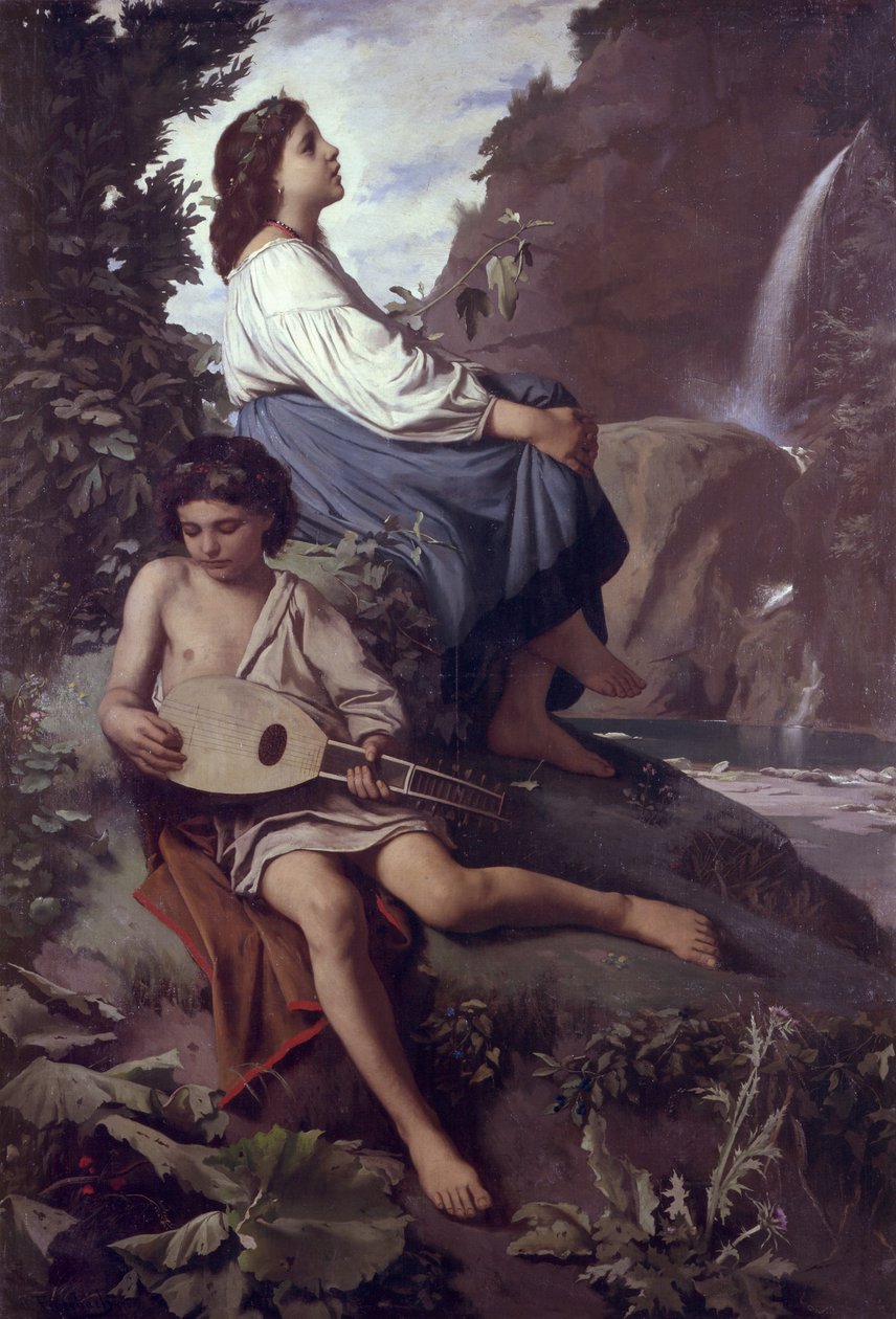 Souvenir de Tivoli - Anselm Feuerbach