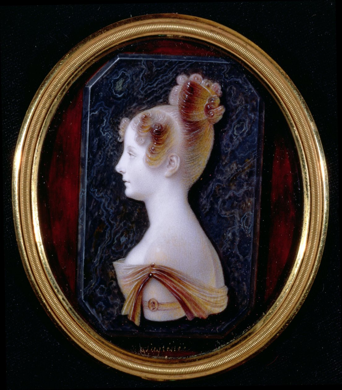 Portrait de la princesse Elena Pavlovna, vers 1820 - Anthelme Francois Lagrenee