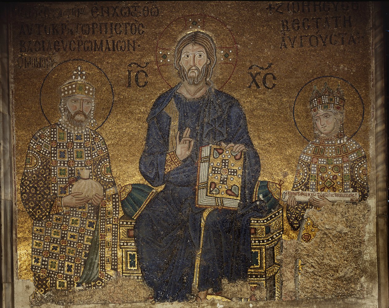 La mosaïque de Zoé - Anthemius of and Miletus Isidore of Tralles