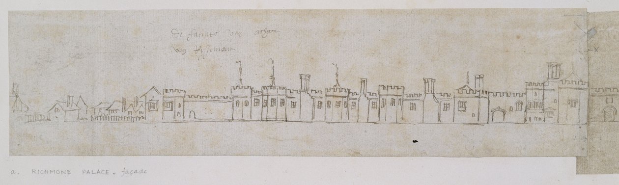 Palais de Richmond, façade - Anthonie Jacobus van Wyngaerdt