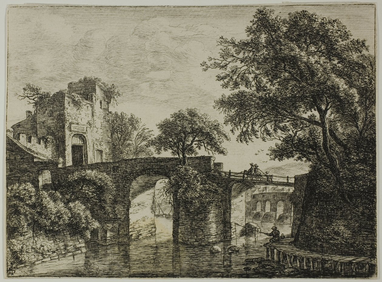 La ville en ruine - Anthonie Waterloo
