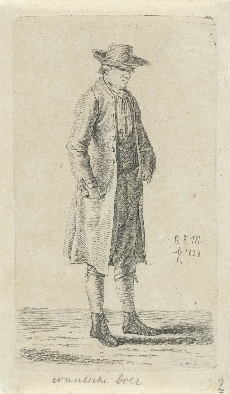 Homme avec la main dans sa poche - Anthonie Willem Hendrik Nolthenius de Man