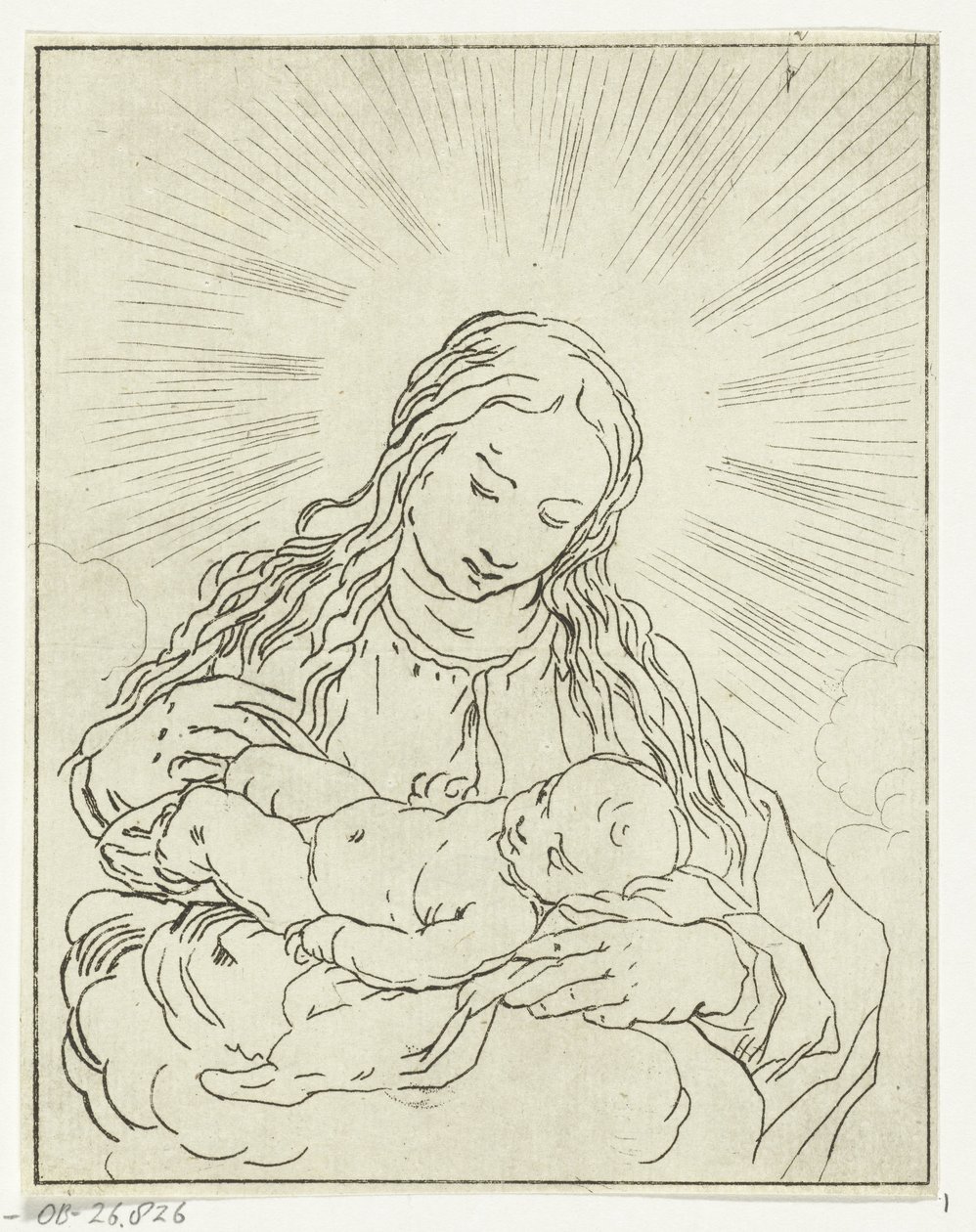 Marie avec enfant - Anthonie van den Bos
