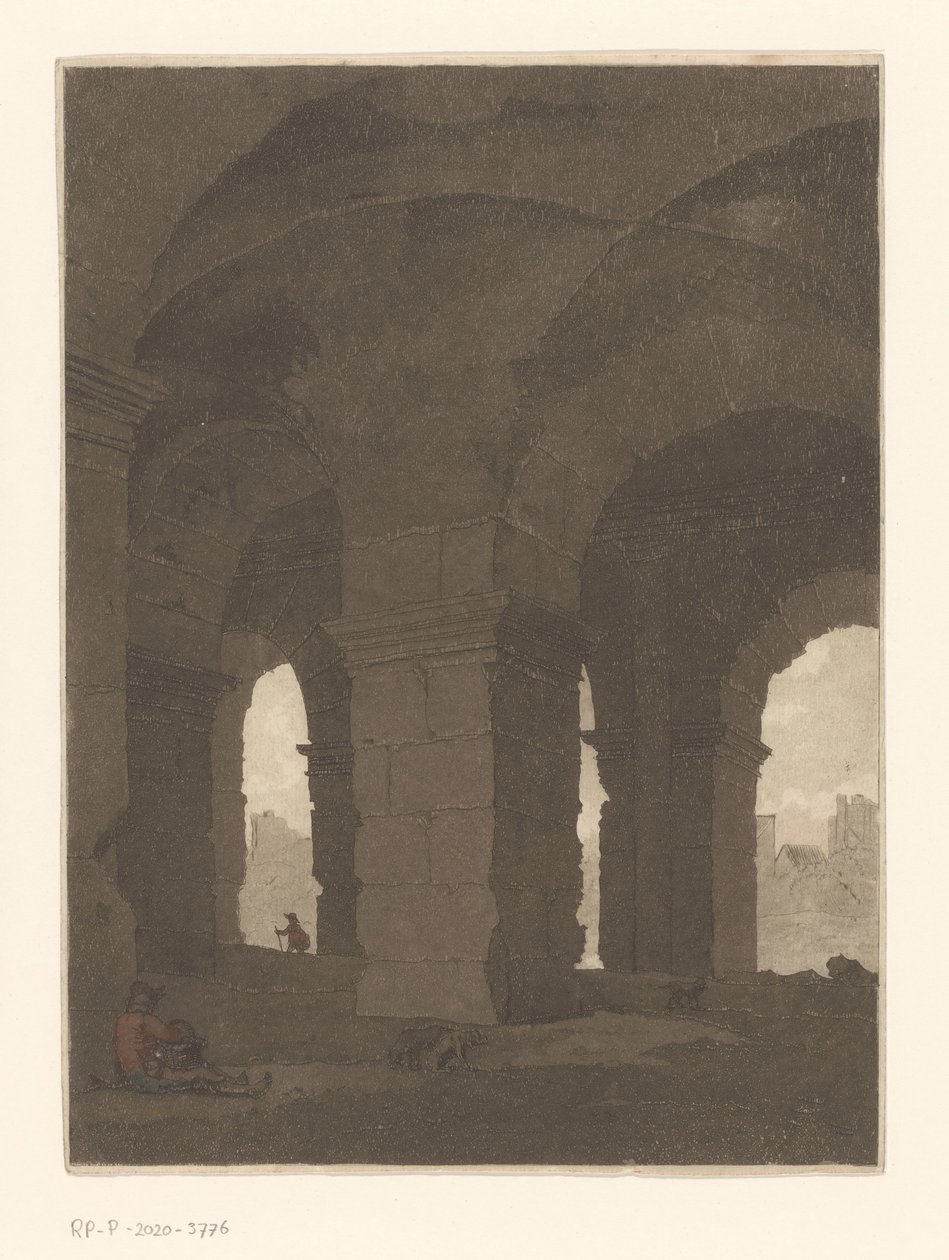 Sous les arches du Colisée - Anthonie van den Bos