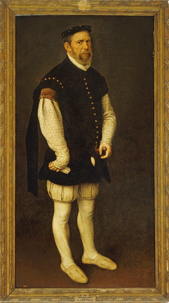 Pejeron, le bouffon de la cour ... - Anthonis van Dashorst (c.1519 1576/77) Mor