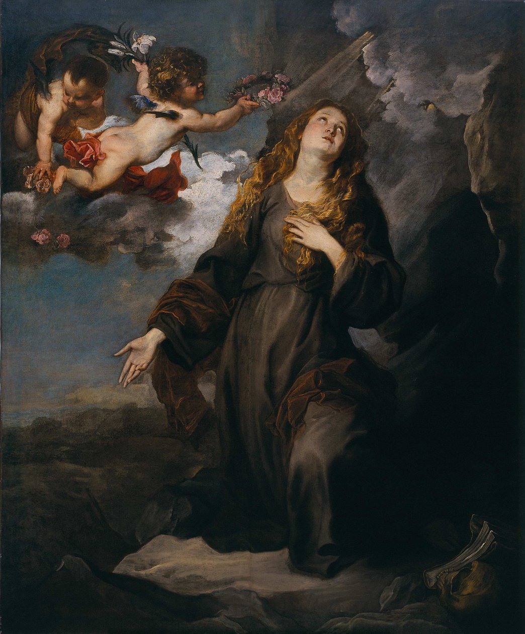 Sainte Rosalie en gloire - Anthony van Dyck